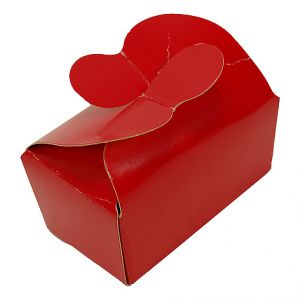 Klika - Ballotins papillon rouge 2 chocolats 50 pièces