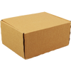 SendProof® - boîte à rabat boîte pliante 305x210x91mm marron