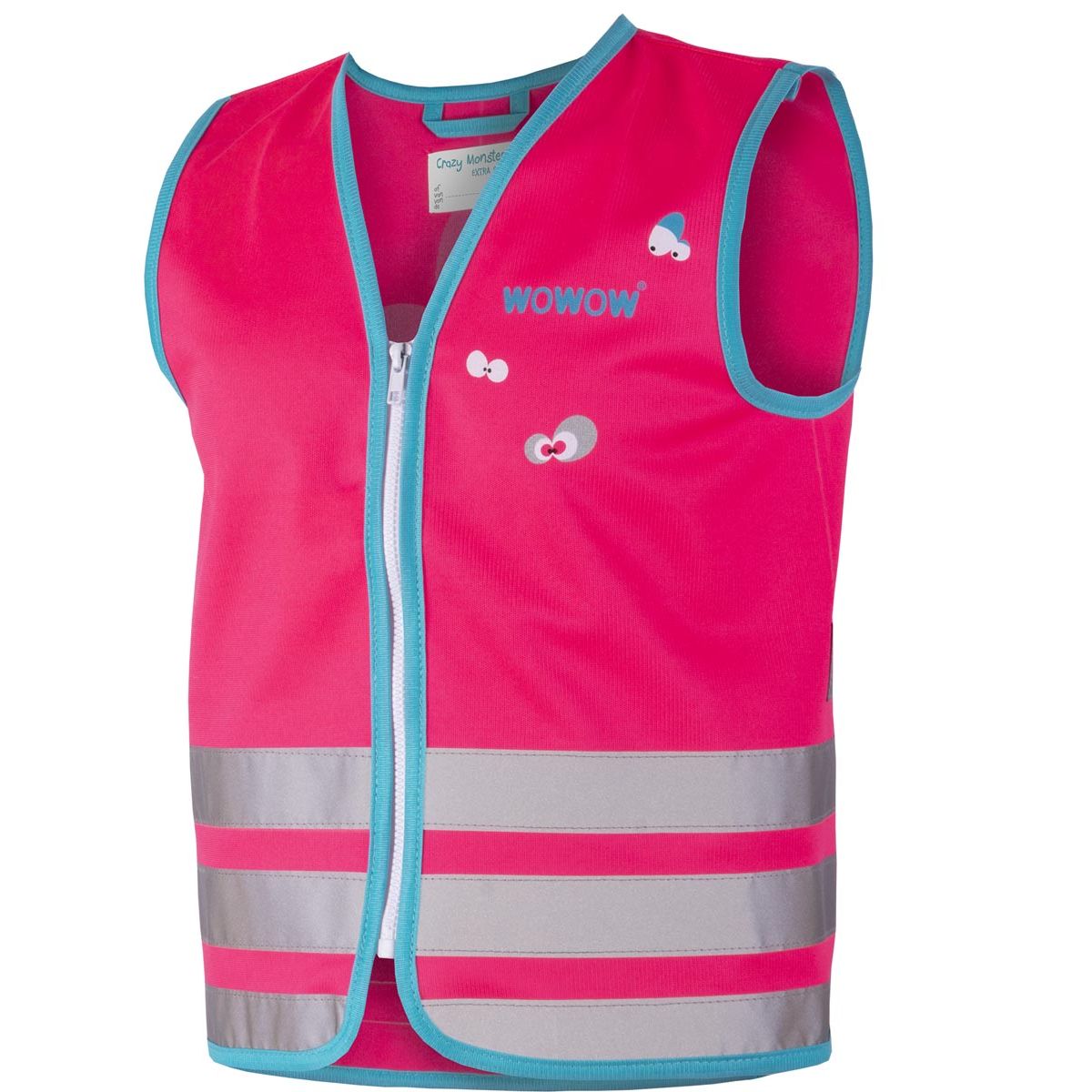 Wowow - Gilet fluorescent Crazy Jacket, rose, L (enfant)