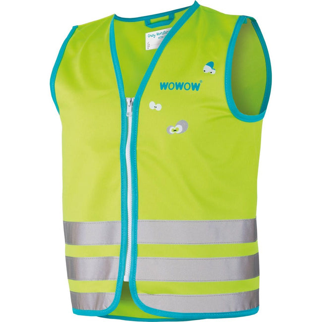 Wowow - Gilet fluorescent Crazy Jacket, vert S (enfant)