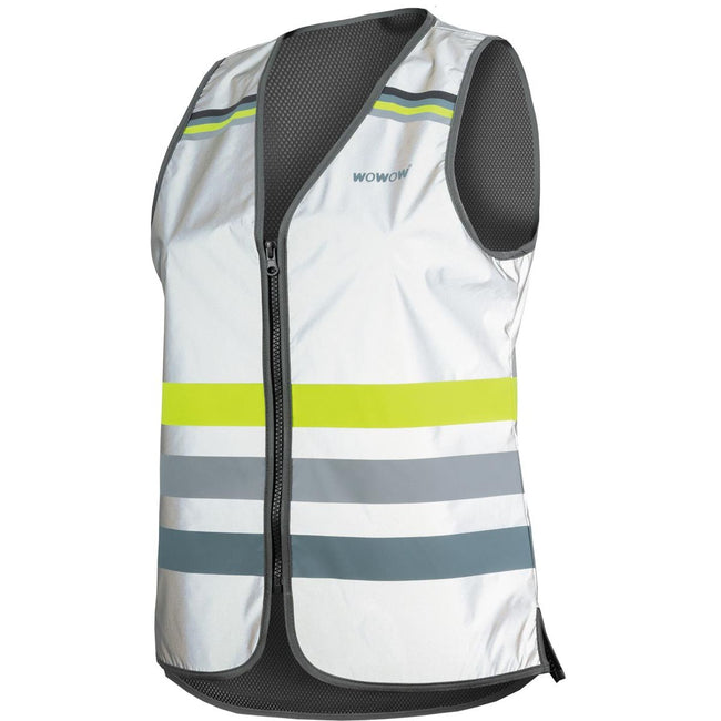 Wowow - Gilet fluorescent Lucy Jacket FR, gris, S (adulte)