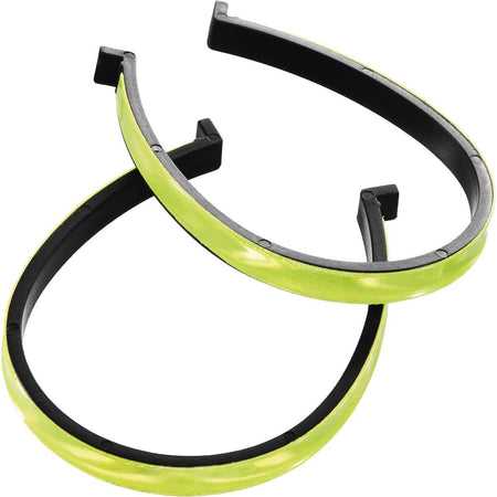 Wowow - pinces à pantalons, jaune fluo, lot de 2