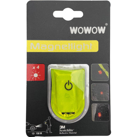 Wowow - Lampe Magnetlight, 4 LED rouges, avec fermeture magnétique, avec batterie