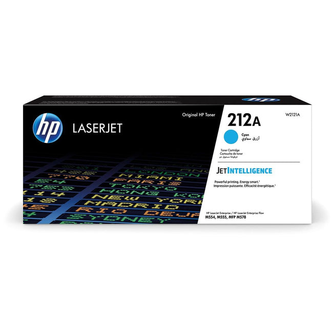 HP - Toner 212A, 4 500 pages, OEM W2121A, cyan