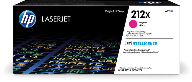 HP - toner 212X, 10.000 pagina's, OEM W2123X, magenta