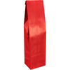 Seduction Kraft -  Wijnfleszak 1 fles 10x8x40cm kraft 50 stuks Fel Rood