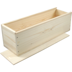 Wijnkist Magnum voor 1 fles 360x115x105mm met schuifdeksel