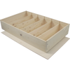 Klika - Coffret à vin | bois | 6 bouteilles | y compris Couvercle | 566x340x85mm | 5 pièces
