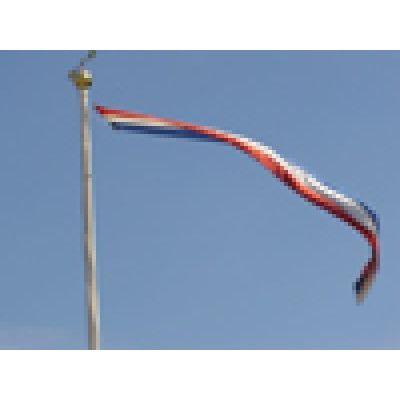 Tissu fanion rouge/blanc/bleu 25cmx2,5m