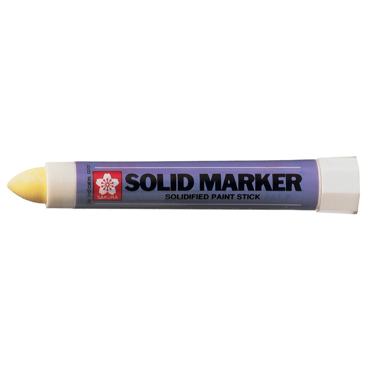 Sakura - marqueur solide jaune
