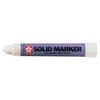 Sakura - marqueur Solid Marker blanc, pointe large