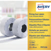 Avery – YPLP1226 Etiketten für permanente Preisschilder, 12 x 26 mm, 15.000 Etiketten, gelb