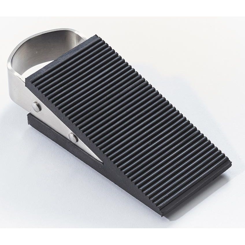 Mottez - Türstopper, Gummi, schwarz