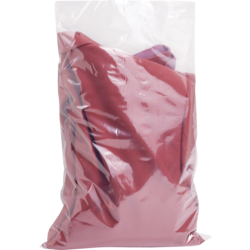 Sac poly LDPE plat 40x60cm 50 microns 500 pièces