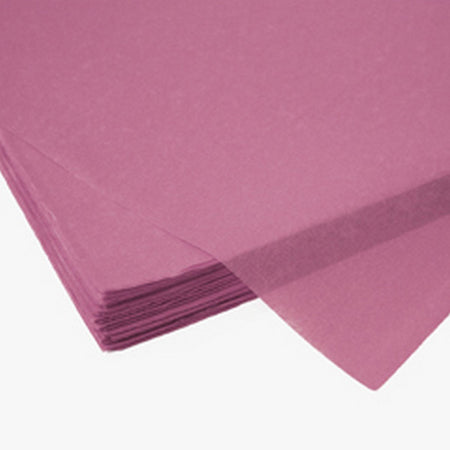 Zijdevloei papier 50x75cm 480 vellen cerise roze