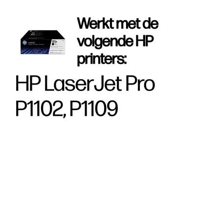 HP - Cartouche toner ce285ad 85a noir 2x