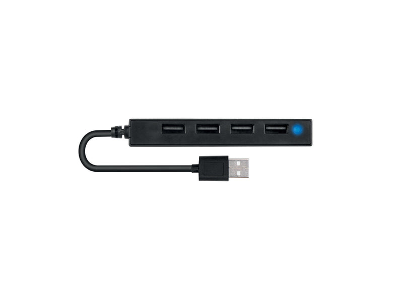 CONCEPTRONIC -   HUBBIES05B interface hub USB 2.0 480 Mbit/s Zwart