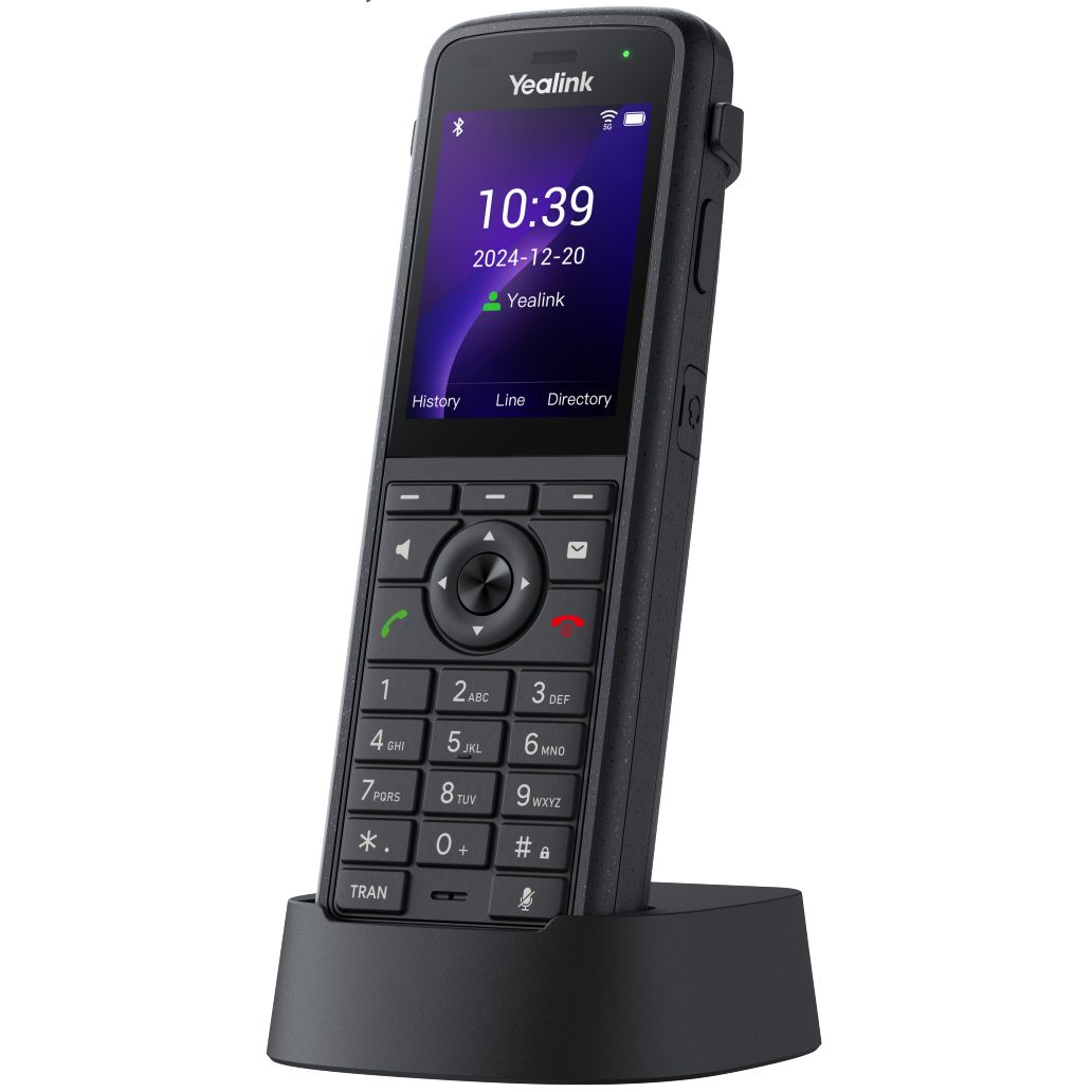 YEALINK -   AX86R IP telefoon Zwart TFT Wifi