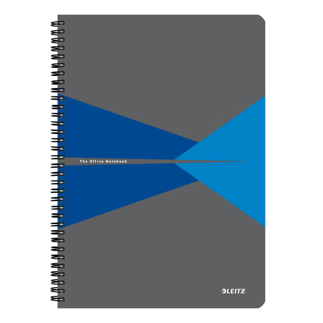 Leitz -  44961035 schrijfblok schrift A4 90 vel Blauw, Grijs