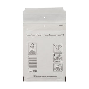 Klika -  Luchtkussen enveloppen wit 100 x 165 mm (a/11)