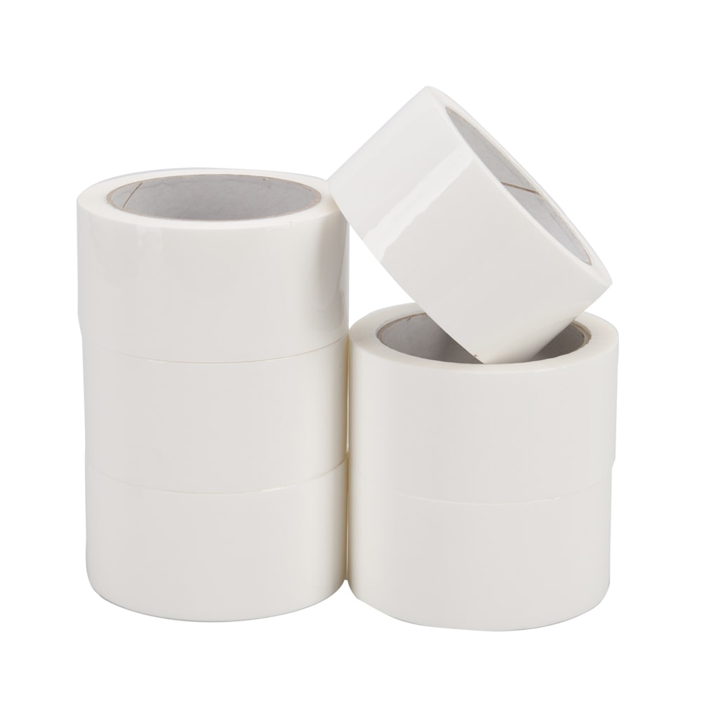 Klika -  Pp acryl e low noise 28 micron 50 mm x 66 meter wit | 6 stuks