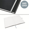 Leitz - Carnet Style, ft A4, couverture rigide, ligné, noir