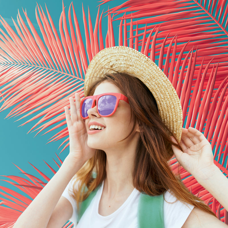 Esselte - Classeur à anneaux Colour'Breeze, 2 anneaux, PP, ft A4, avec couverture rigide, corail