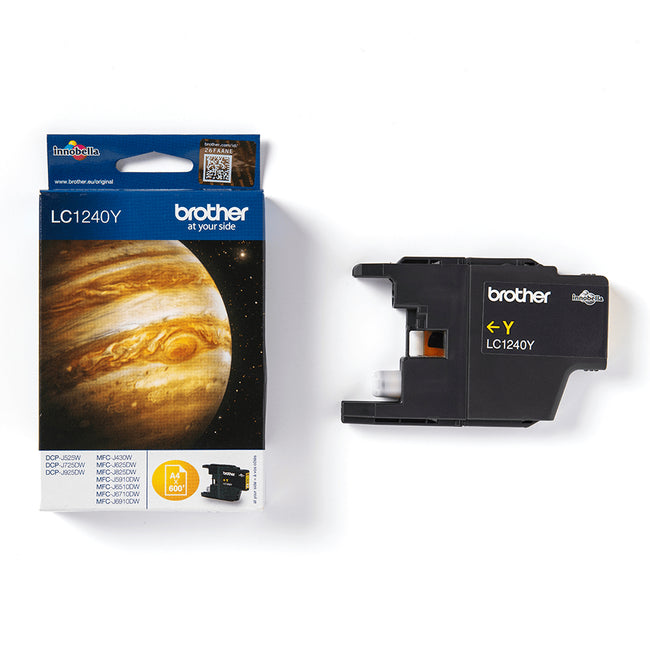 Brother - Cartouche d'encre LC-1240Y jaune