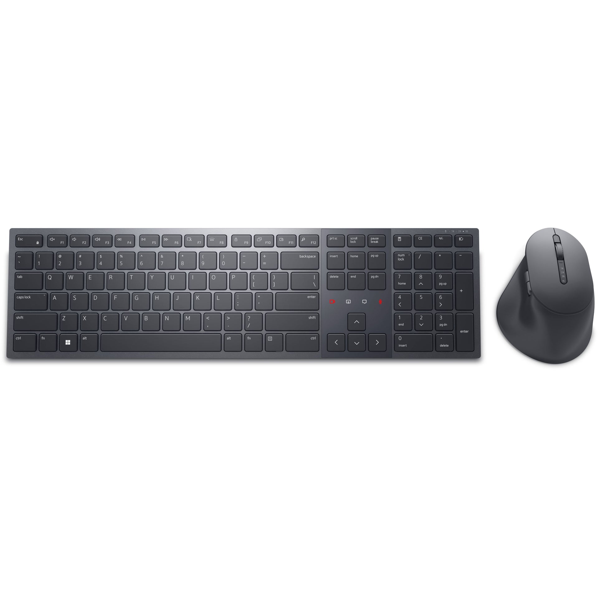 Dell -   Pro samenwerkingstoetsenbord en muis KM900 VS internationaal (QWERTY)