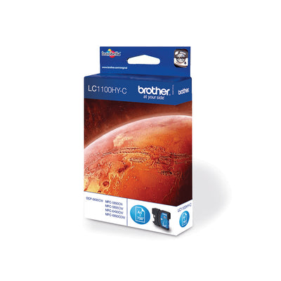 Brother -  LC1100HYC inktcartridge 1 stuk(s) Origineel Cyaan