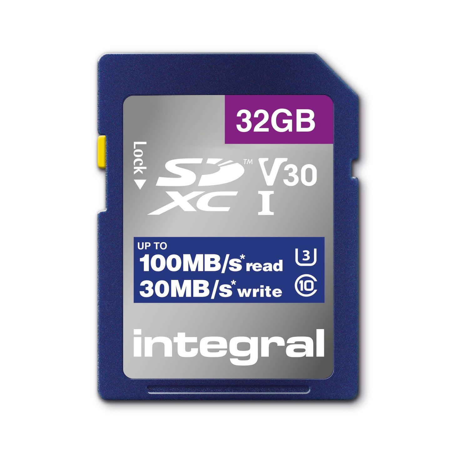 Intégral - Carte mémoire SDHC-XC 32 Go haute vitesse