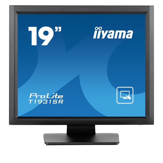 IIYAMA -   ProLite T1931SR-B1S computer monitor 48,3 cm (19) 1280 x 1024 Pixels SXGA LCD Touchscreen Zwart