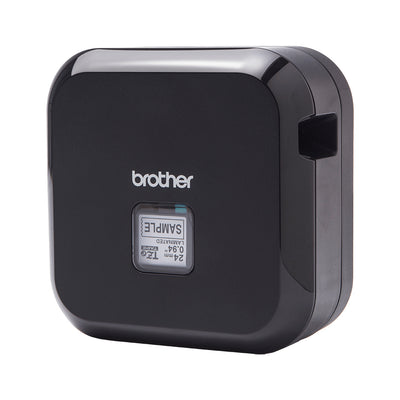 Brother - Imprimante d'étiquettes P-touch Cube Plus TZe PT-P710BT de bureau 24mm noir