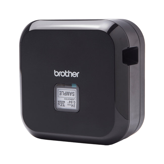 Brother - Imprimante d'étiquettes P-touch Cube Plus TZe PT-P710BT de bureau 24mm noir
