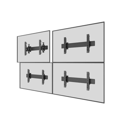 EQUIP -   650355 37“-65” Modulaire Push-In Pop-Out TV Muurbeugel
