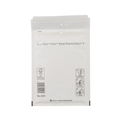 Klika -  Luchtkussen enveloppen wit 150 x 220 mm (c/13)