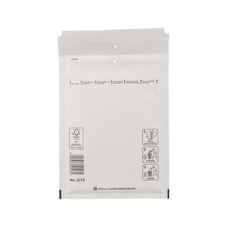 Klika -  Luchtkussen enveloppen wit 150 x 220 mm (c/13)
