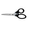 Leitz - ciseaux, pi 18,5 cm, droite et gauche, pointe pointue, acier inoxydable, noirs, blister de 1 pièce