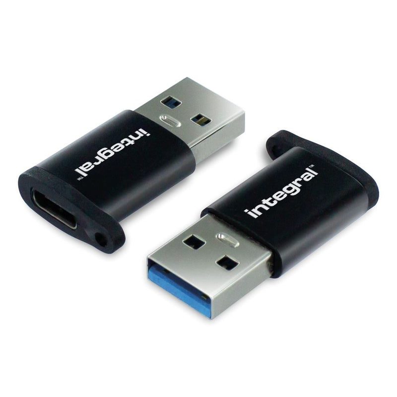 Intégral - Adaptateur USB-C vers USB-A, pack de 2