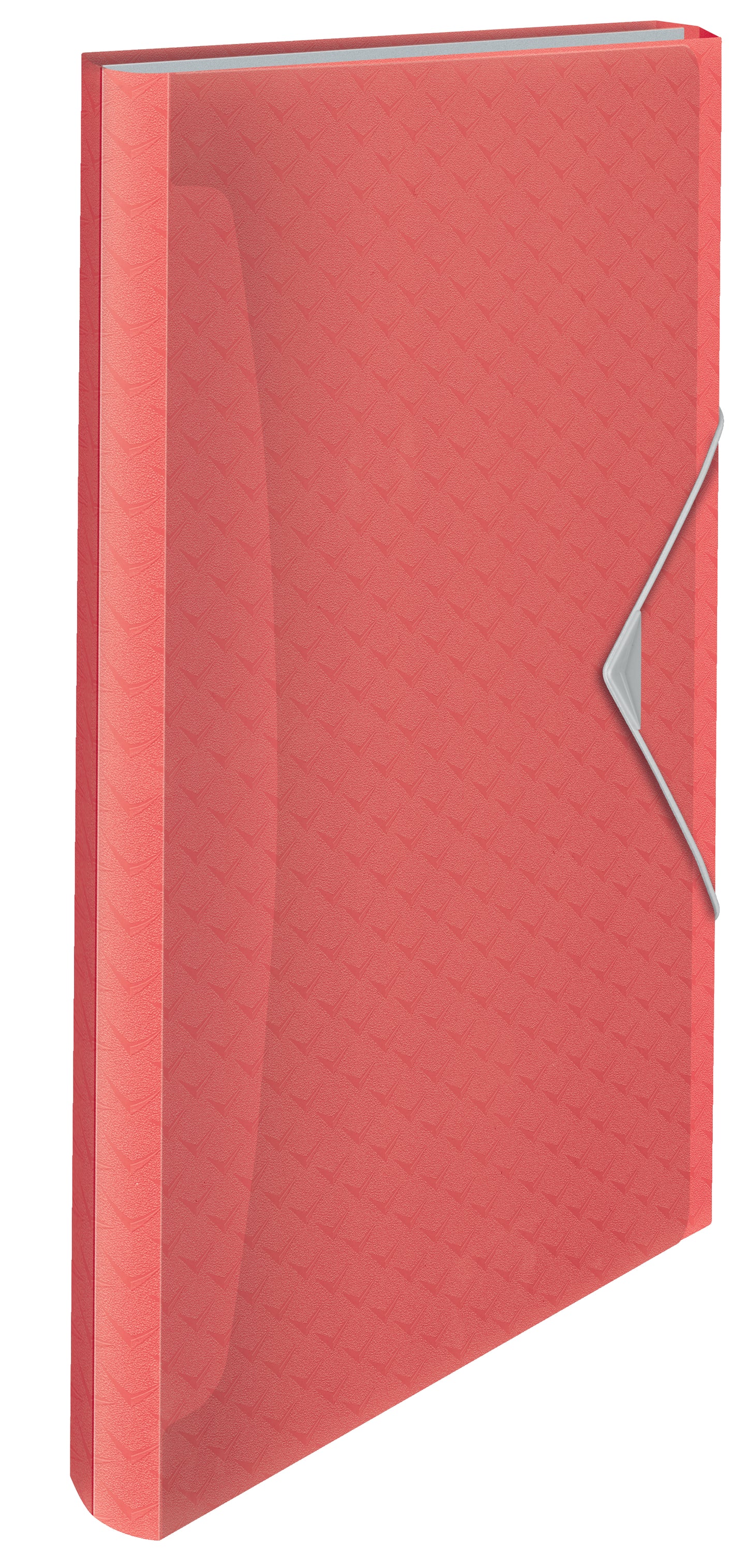 Esselte - Classeur frontal Colour'Breeze, 6 compartiments, corail