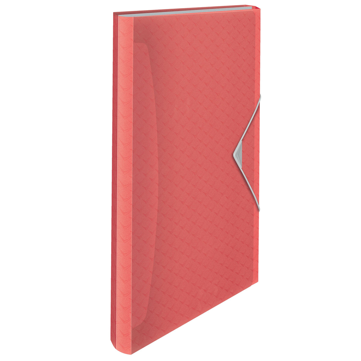 Esselte - Classeur frontal Colour'Breeze, 6 compartiments, corail