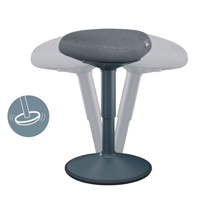 Leitz - Tabouret Active Ergo avec assise confort