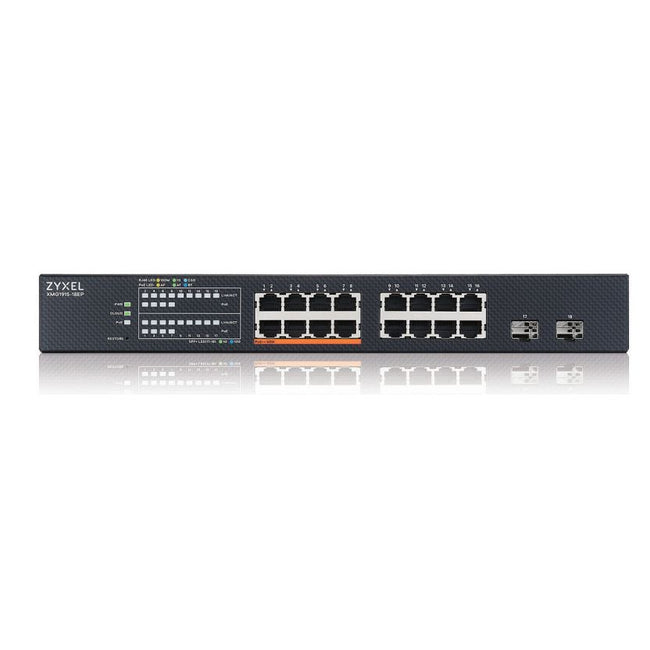 ZYXEL -   XMG1915-18EP Managed L2 2.5G Ethernet (100/1000/2500) Power over Ethernet (PoE)