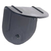Klika - Protections d'angle en plastique noir 22 x 40 mm (largeur de bande max. x largeurs d'ailes) avec pointe