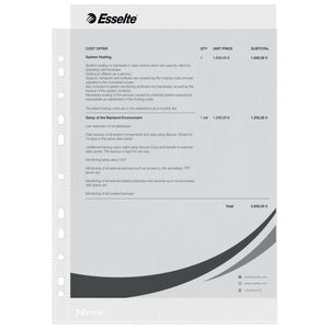 Esselte -  16690 sheet protector 210 x 297 mm (A4) Polypropyleen (PP)