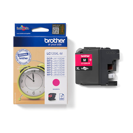 Brother - Cartouche d'encre LC-125XLM rouge