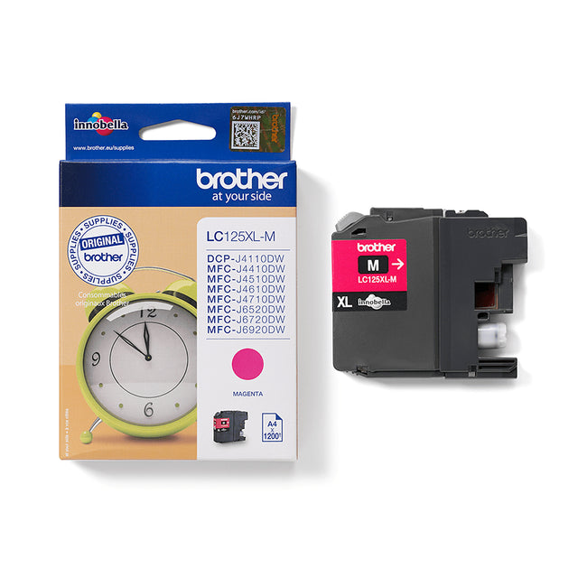 Brother - Cartouche d'encre LC-125XLM rouge