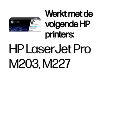 HP -  30A originele zwarte LaserJet tonercartridge