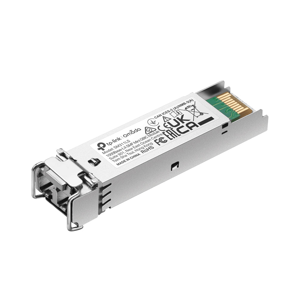 TP-Link -   Omada SM311LS netwerk transceiver module Vezel-optiek 1250 Mbit/s mini-GBIC 1310 nm