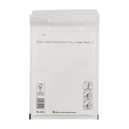 Klika -  Luchtkussen enveloppen wit 180 x 265 mm (d/14)